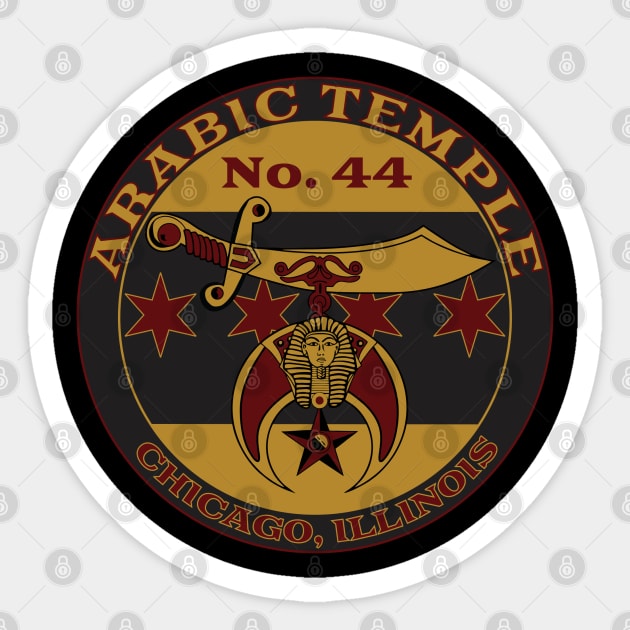 Arabic Temple #44 Sticker by Brova1986